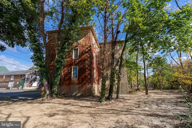 view of side of home