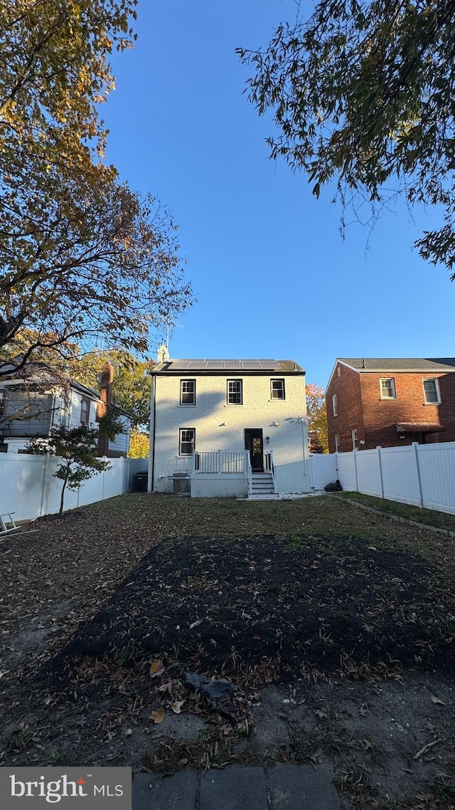 view of rear view of house