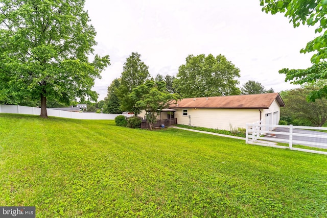 view of yard