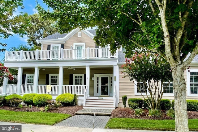 view of front of house featuring a porch