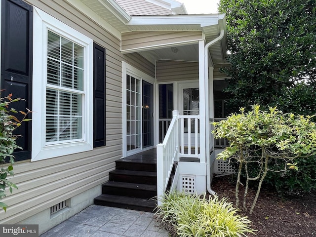 view of entrance to property