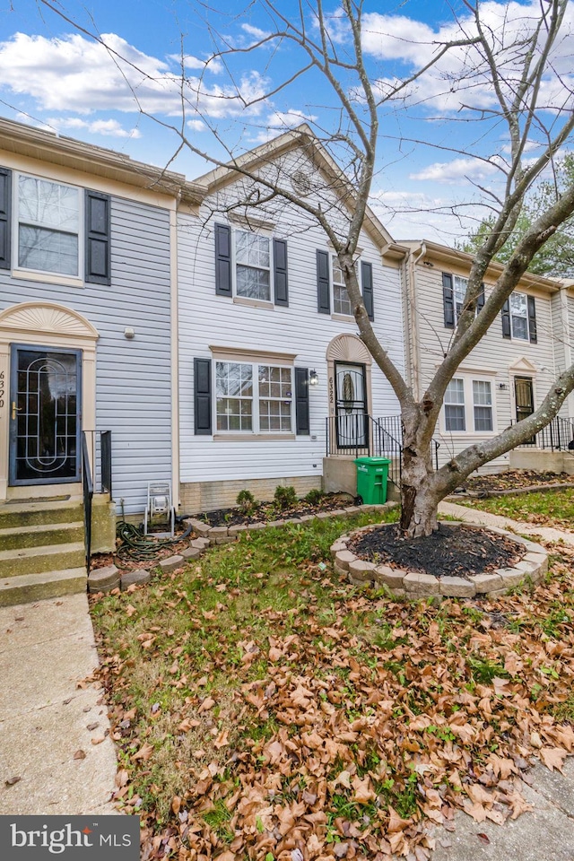 view of townhome / multi-family property