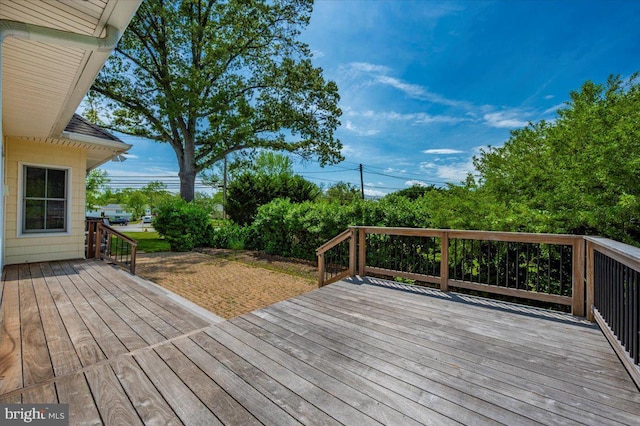 view of deck