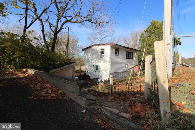 view of property exterior