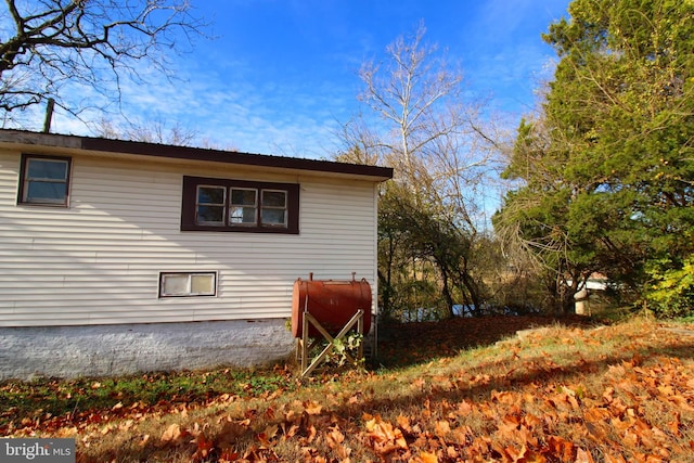 view of side of home