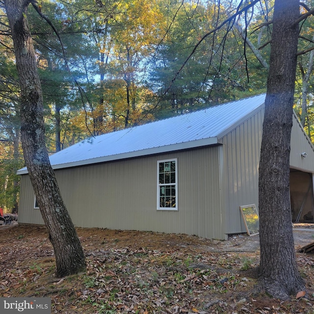 view of side of home