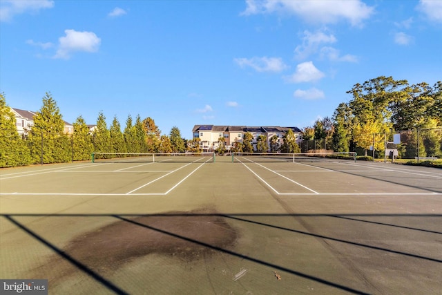 view of sport court with basketball court