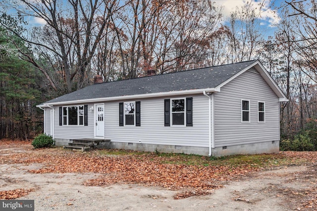 view of manufactured / mobile home