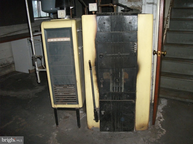 view of utility room