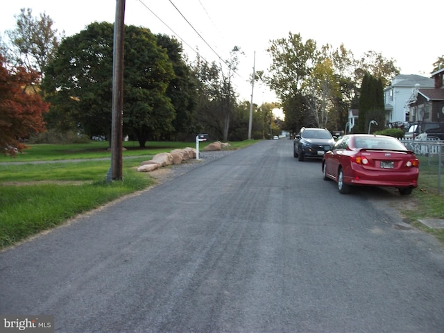 view of street