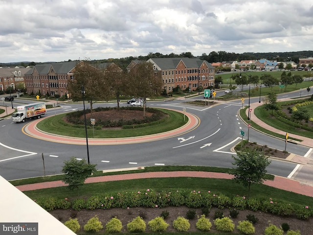 view of road