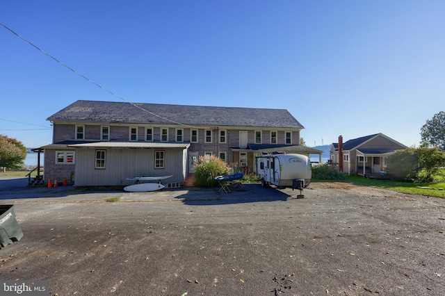 view of rear view of house