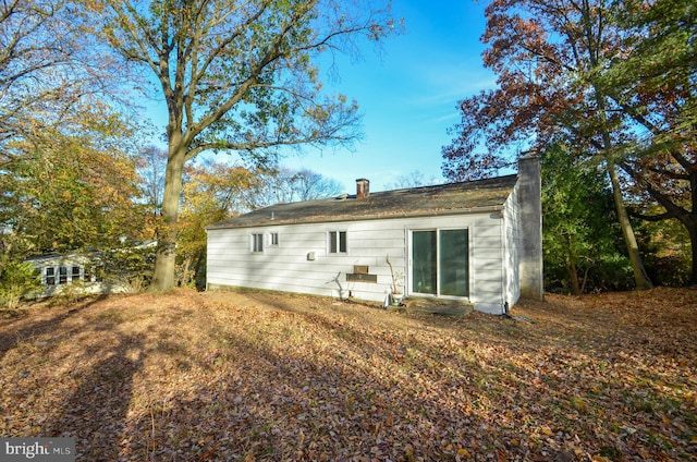 view of rear view of house