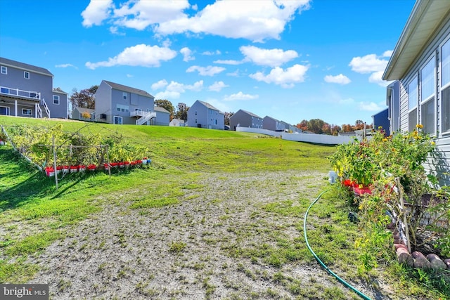 view of yard