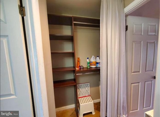 view of closet