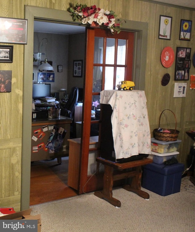 view of dining area