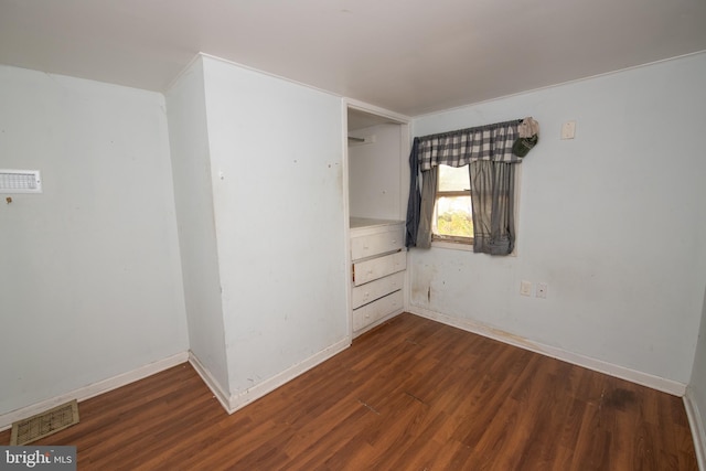 1019 Green Ln, Levittown, PA 19057 - spare room featuring baseboards, visible vents, and wood finished floors