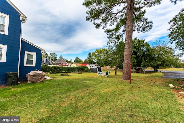 view of yard