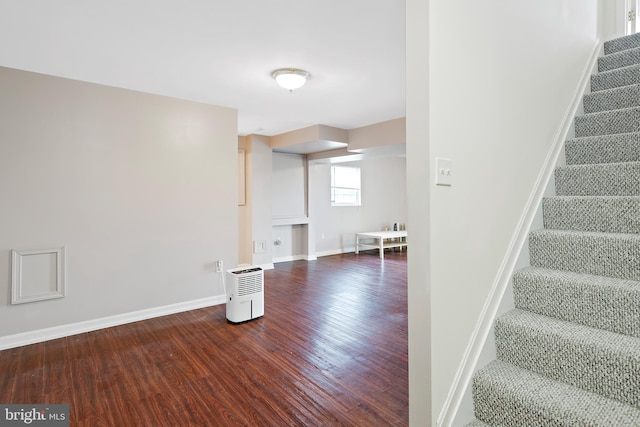 interior space featuring hardwood / wood-style floors