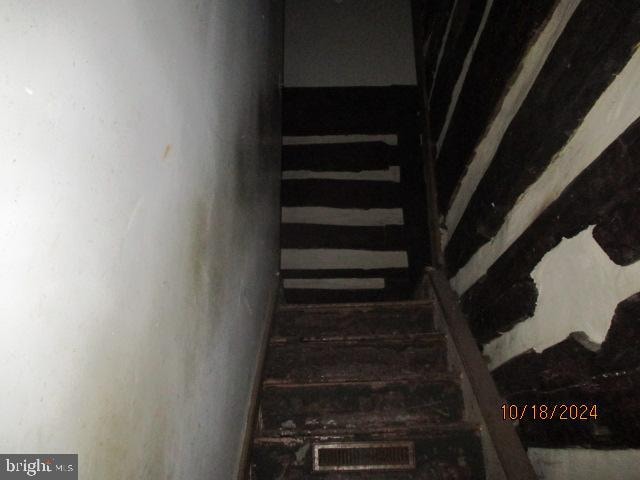 view of stairs