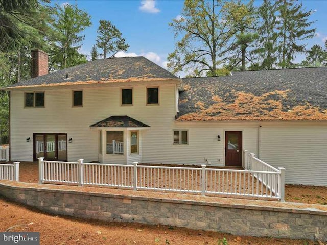 view of rear view of house