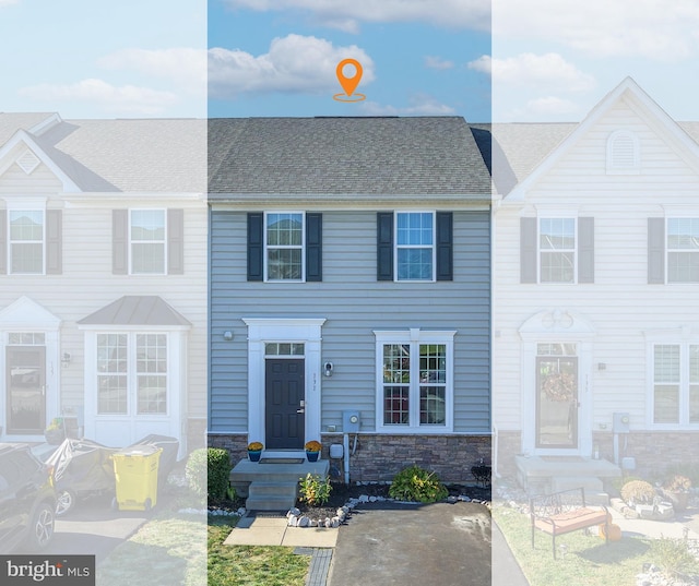 view of townhome / multi-family property