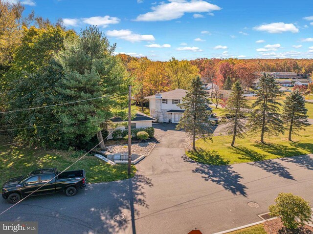 333 W Arch St, Frackville, PA 17931 - drone / aerial view with a forest view