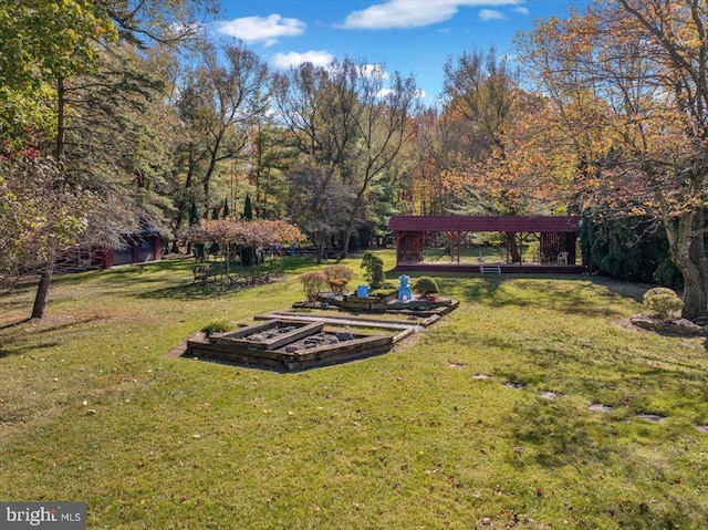 333 W Arch St, Frackville, PA 17931 - view of yard with a vegetable garden