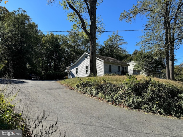 view of side of home