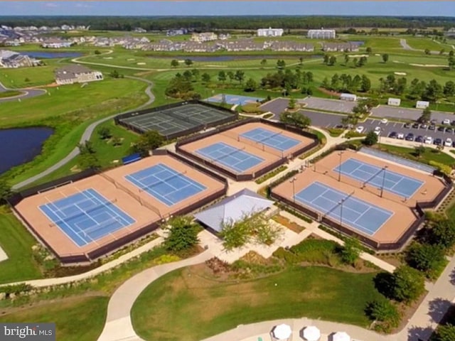 33579 Windswept Dr Unit 8404, Millsboro, DE 19966 - drone / aerial view featuring a water view and golf course view