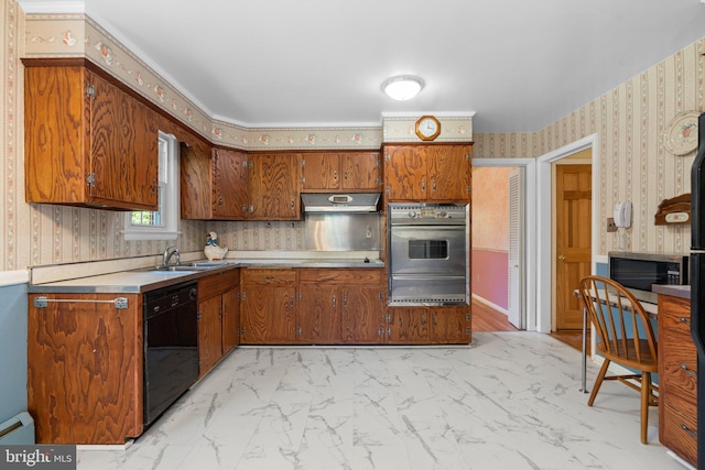 kitchen featuring sink and dishwasher