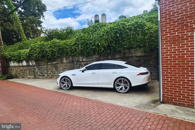 view of vehicle parking