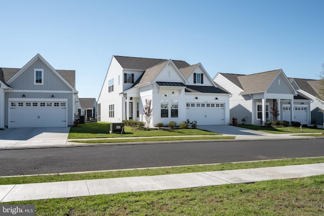 exterior space featuring a front lawn and central AC unit