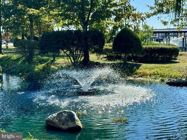 view of water feature