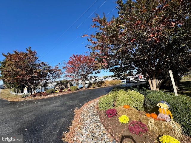 view of road