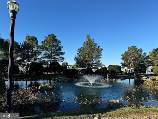 view of water feature