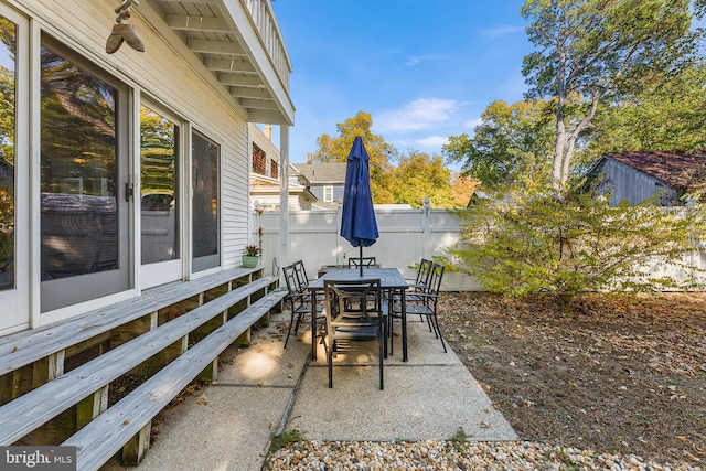 view of patio / terrace