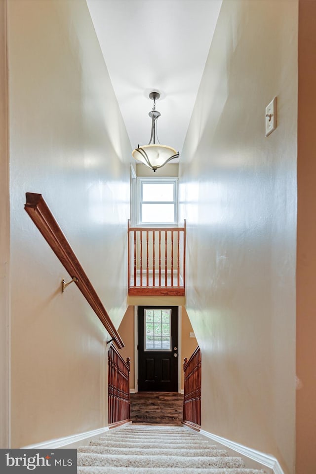 interior space with plenty of natural light