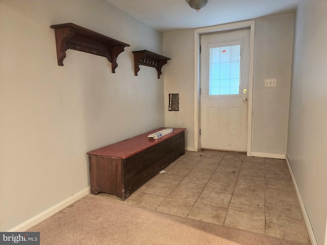 view of mudroom