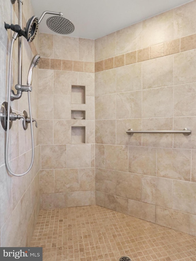 150 Depot Mills Dr, Gerrardstown, WV 25420 - bathroom featuring a tile shower