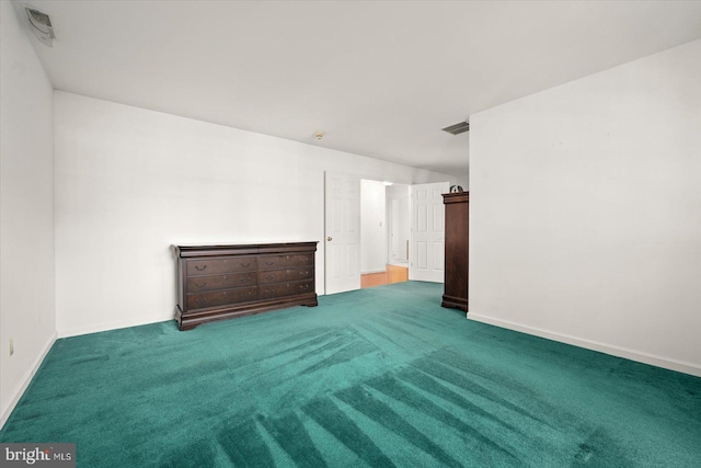 empty room with carpet floors