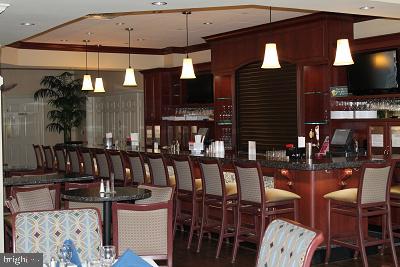 bar featuring decorative light fixtures