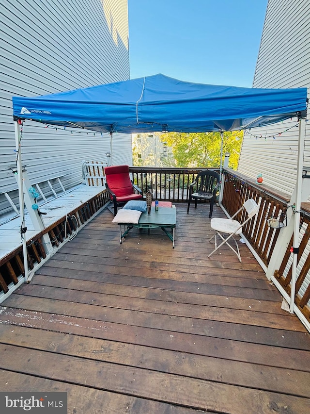 view of deck