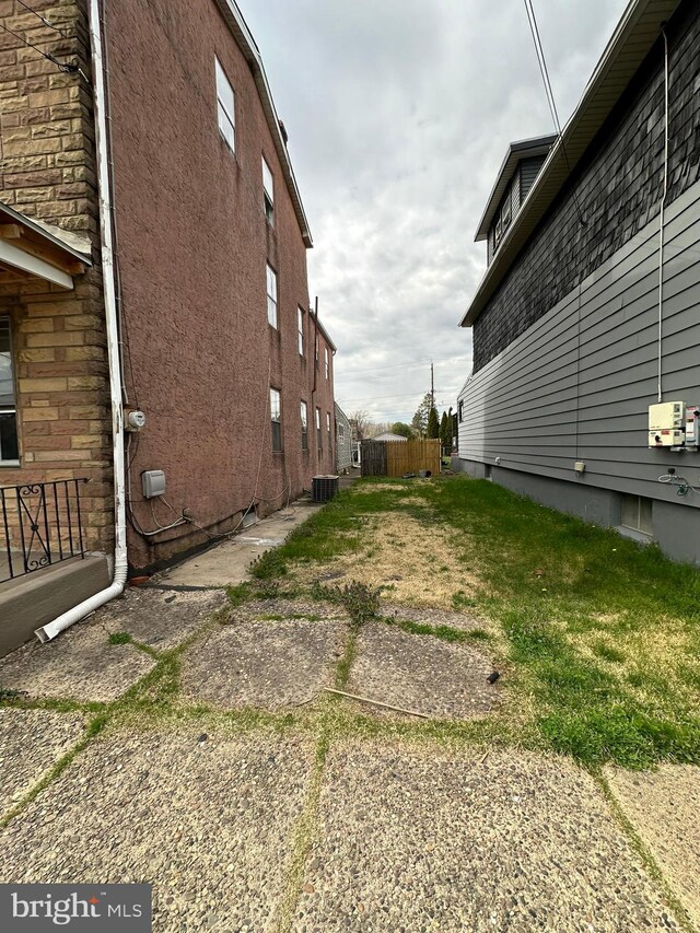view of home's exterior featuring cooling unit