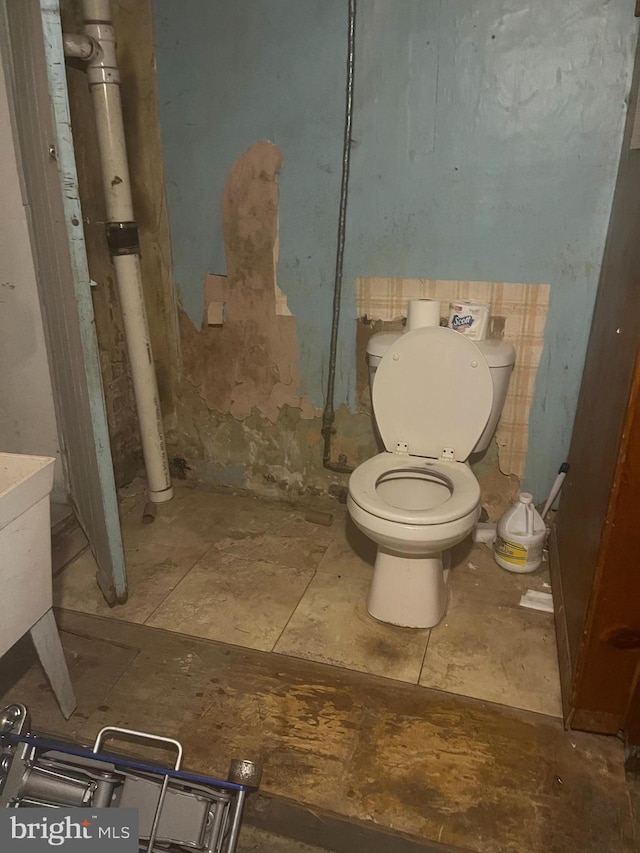 bathroom with toilet