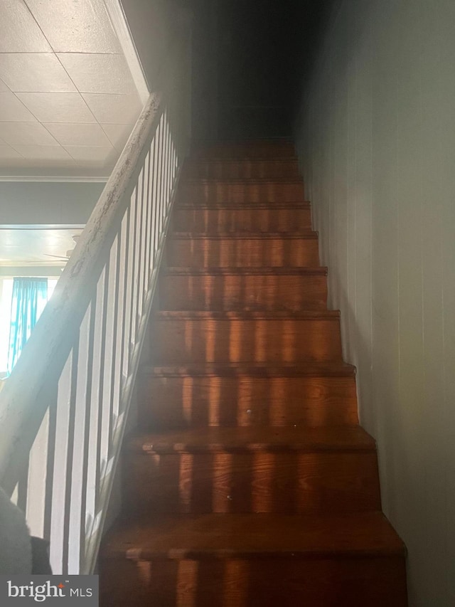 view of stairs