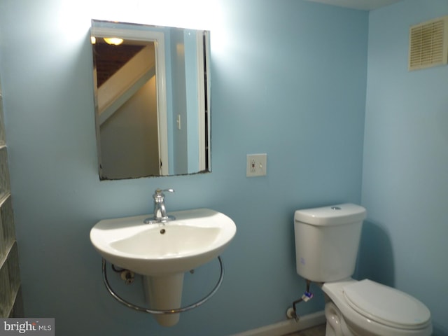 bathroom with toilet