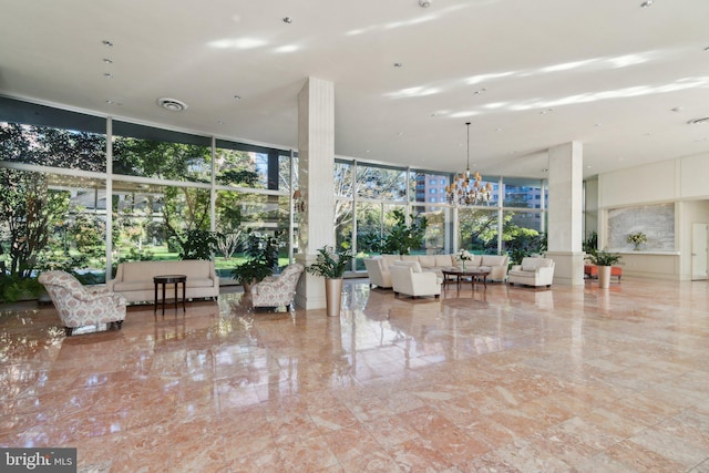 view of building lobby