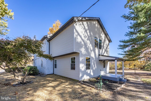 view of rear view of house