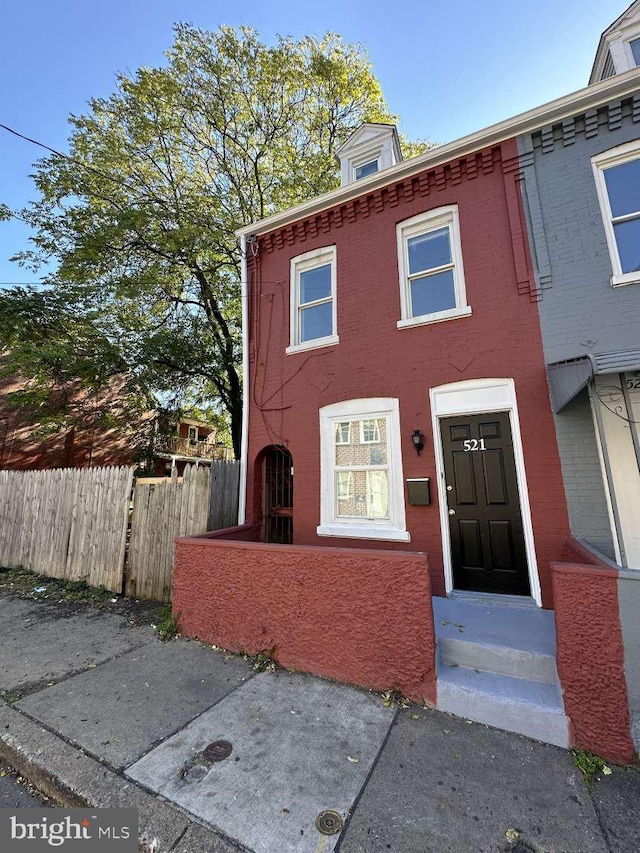 view of townhome / multi-family property